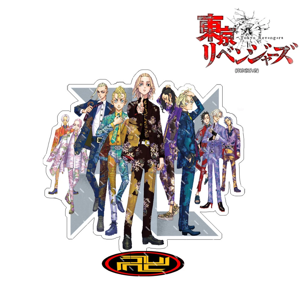 

Anime Tokyo Revengers Figure Acrylic Stand Manjiro Sano Mikey Izana Kurokawa Hinata Atsushi Model Plate Collection Props