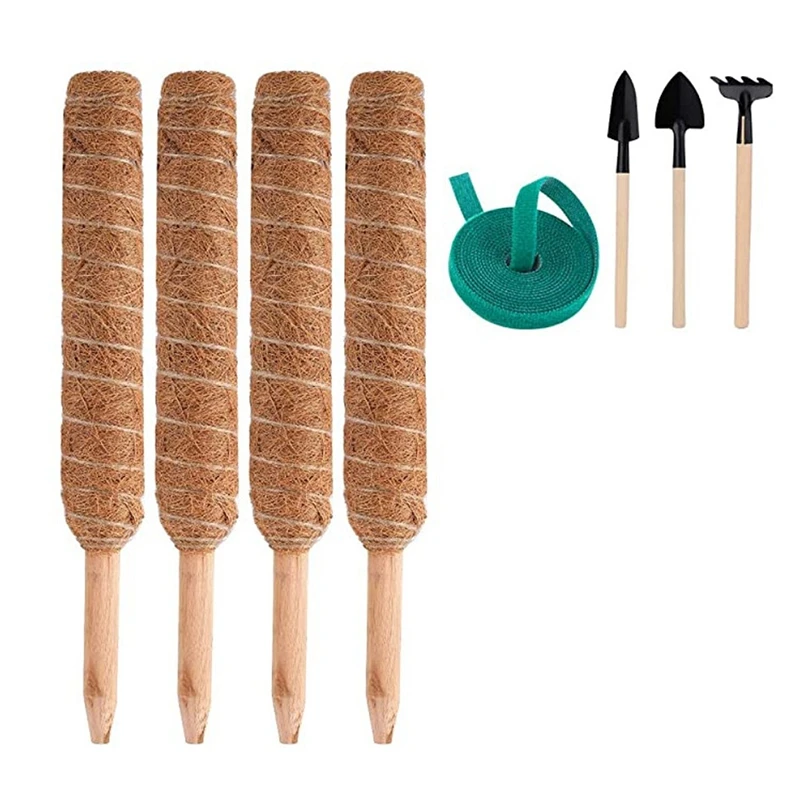 

Moss Pole For Climbing Plants Plant Support Pole Coir Moss Stick For Plant Support Extension Climbing Plants