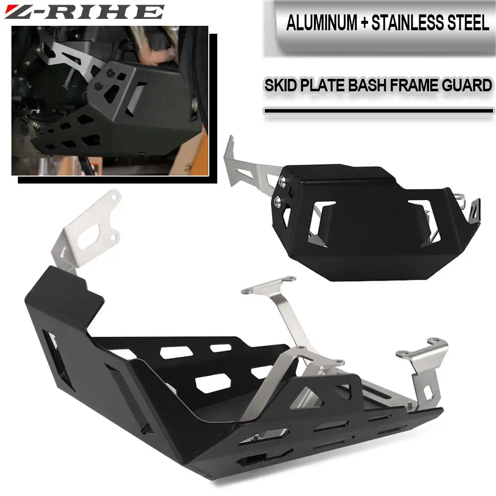 

For Yamaha FZ09 FJ09 MT09 MT-09 FZ 09 2013 2014 2015 2016 2017 2018 2019 2020 2021 Motorcycle Engine Skid Plate Bash Frame Guard