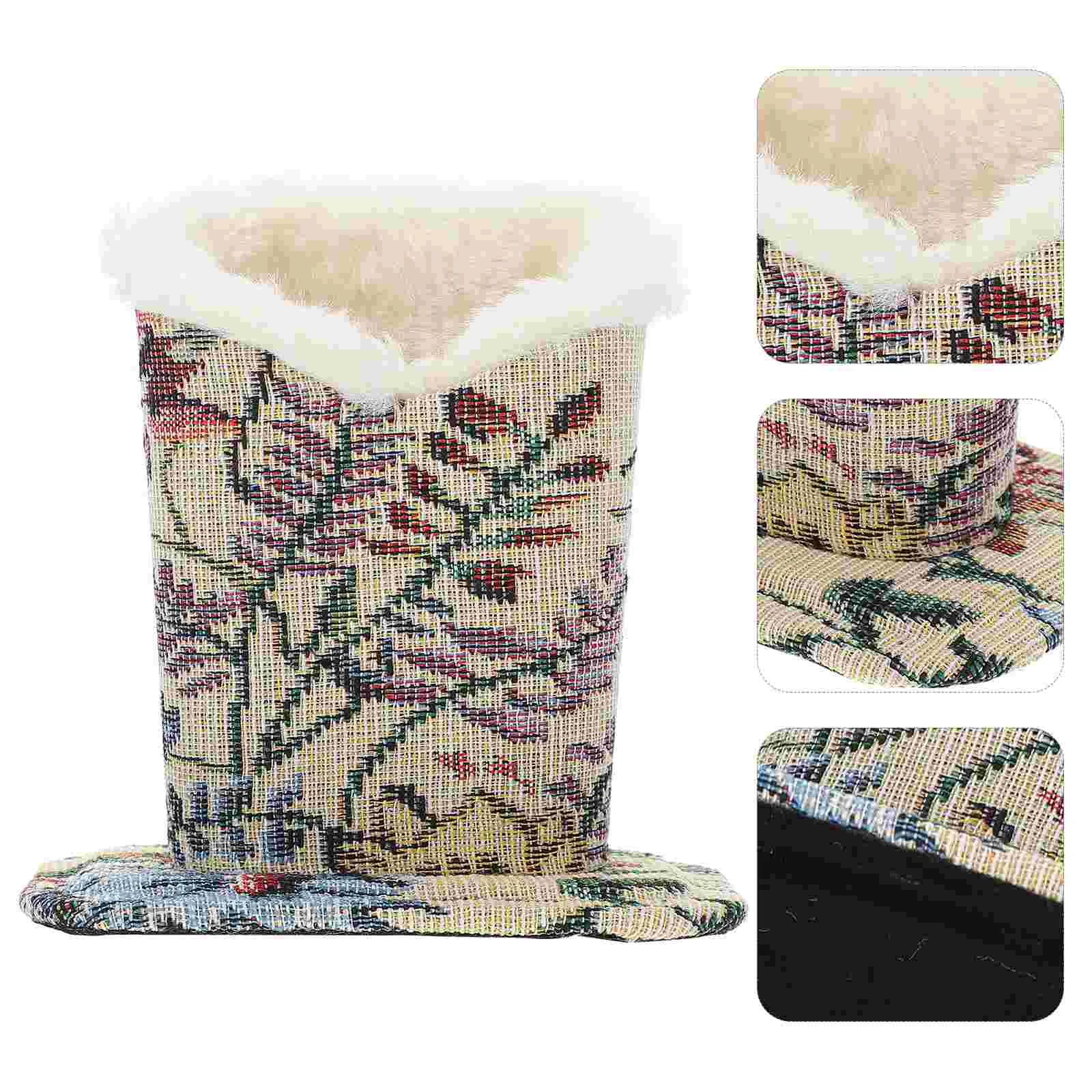 

Spectacle Holder Vertical Terrarium Plush Eyewear Box Base Desktop Eyeglass Holder Cloth Sunglass Display Stand