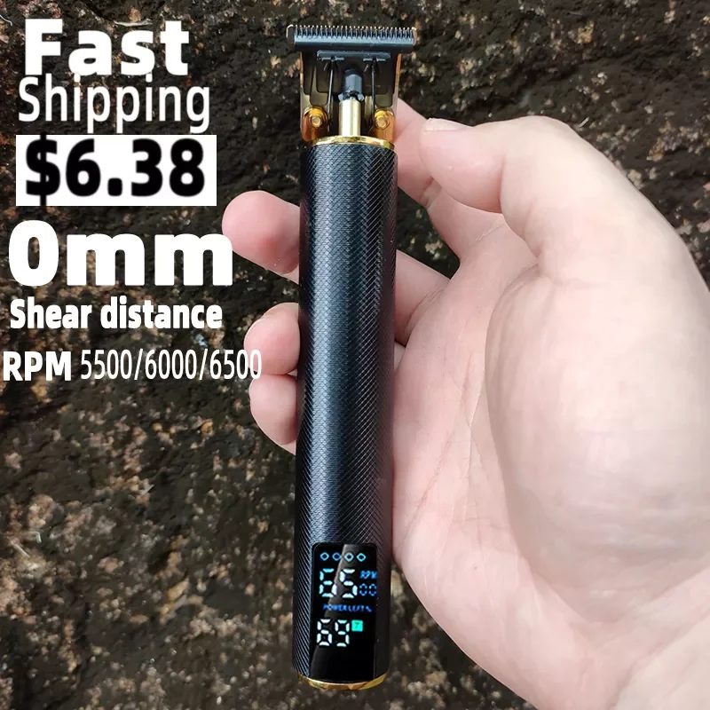 

T9 Professional Hair Clipper Trimmer for Men Barber Shop Beard Hair Cutting Machine Electric Shaver Razor Shaving Hair Cutter