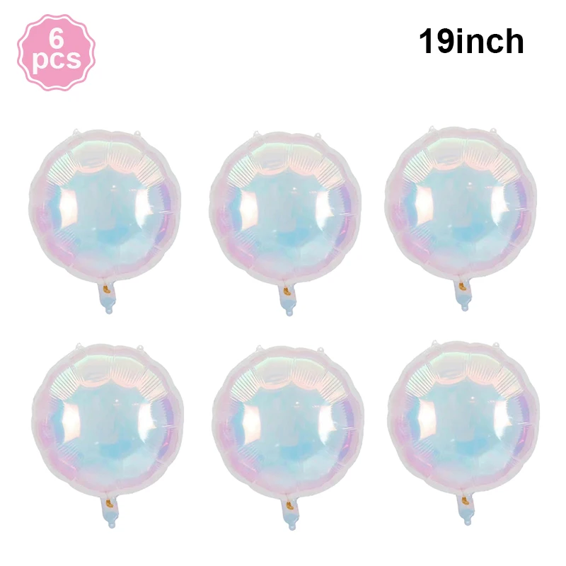 

Фольгированные шары EsenTroye 19 дюймов звезда сердце прозрачные