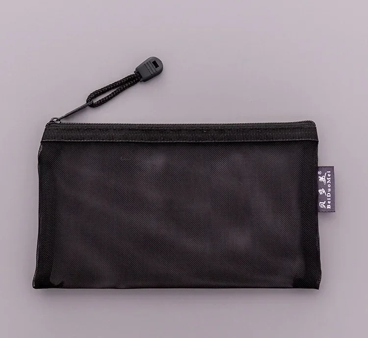 

A6 креативная прозрачная сетка на молнии, офисные принадлежности, пенал, сумка для ручек, сумка для хранения, большая вместительная сумка для канцелярских принадлежностей, сумка для карандашей