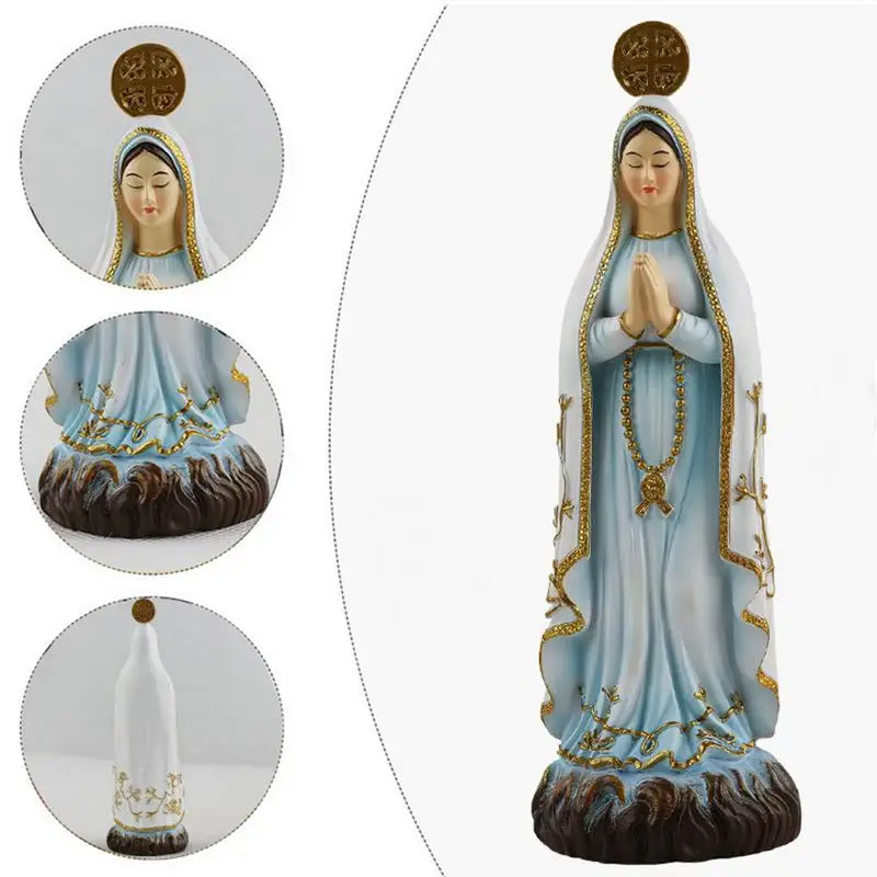 Статуя Богородицы из смолы статуэтка религиозного спасения статуя католической