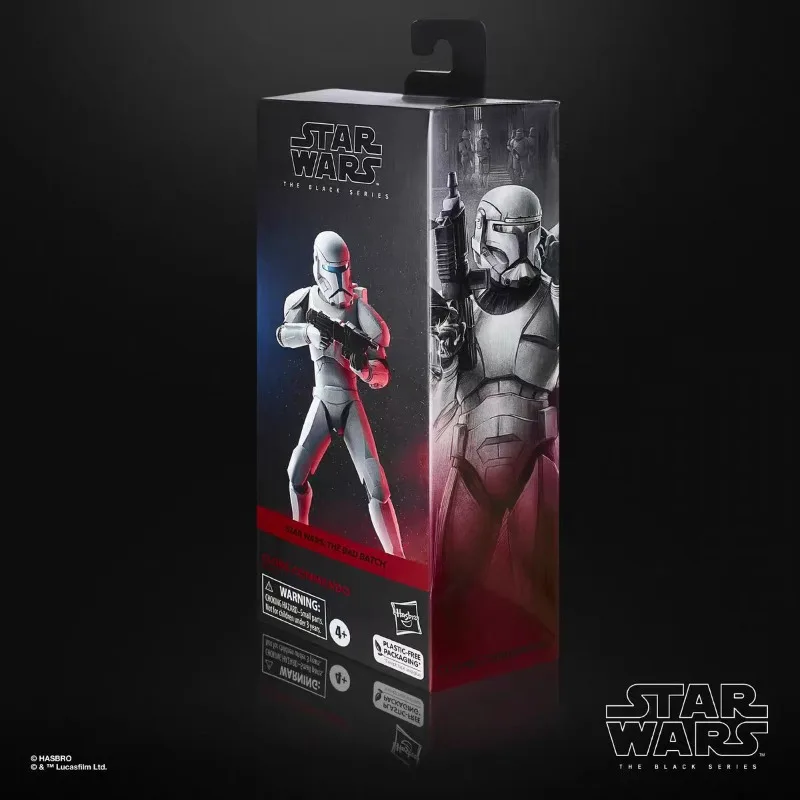 Фото Оригинальная коллекционная модель фигурки Hasbro Star Wars The Black Series The Bad Batch Clone Commando №5
