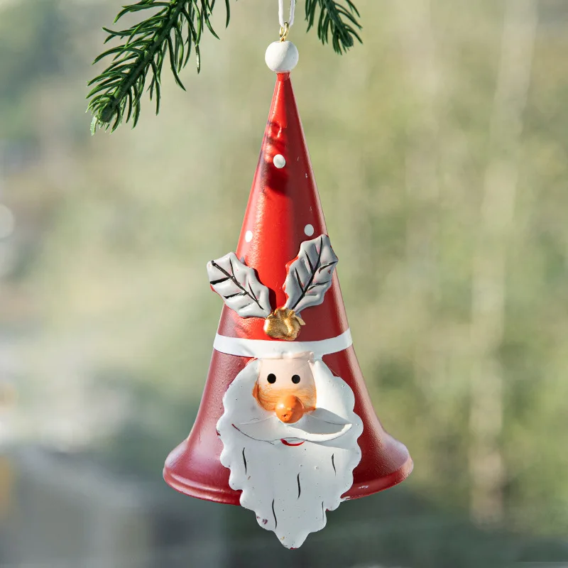 Креативный Рождественский Декоративный Металлический Кулон-колокольчик С