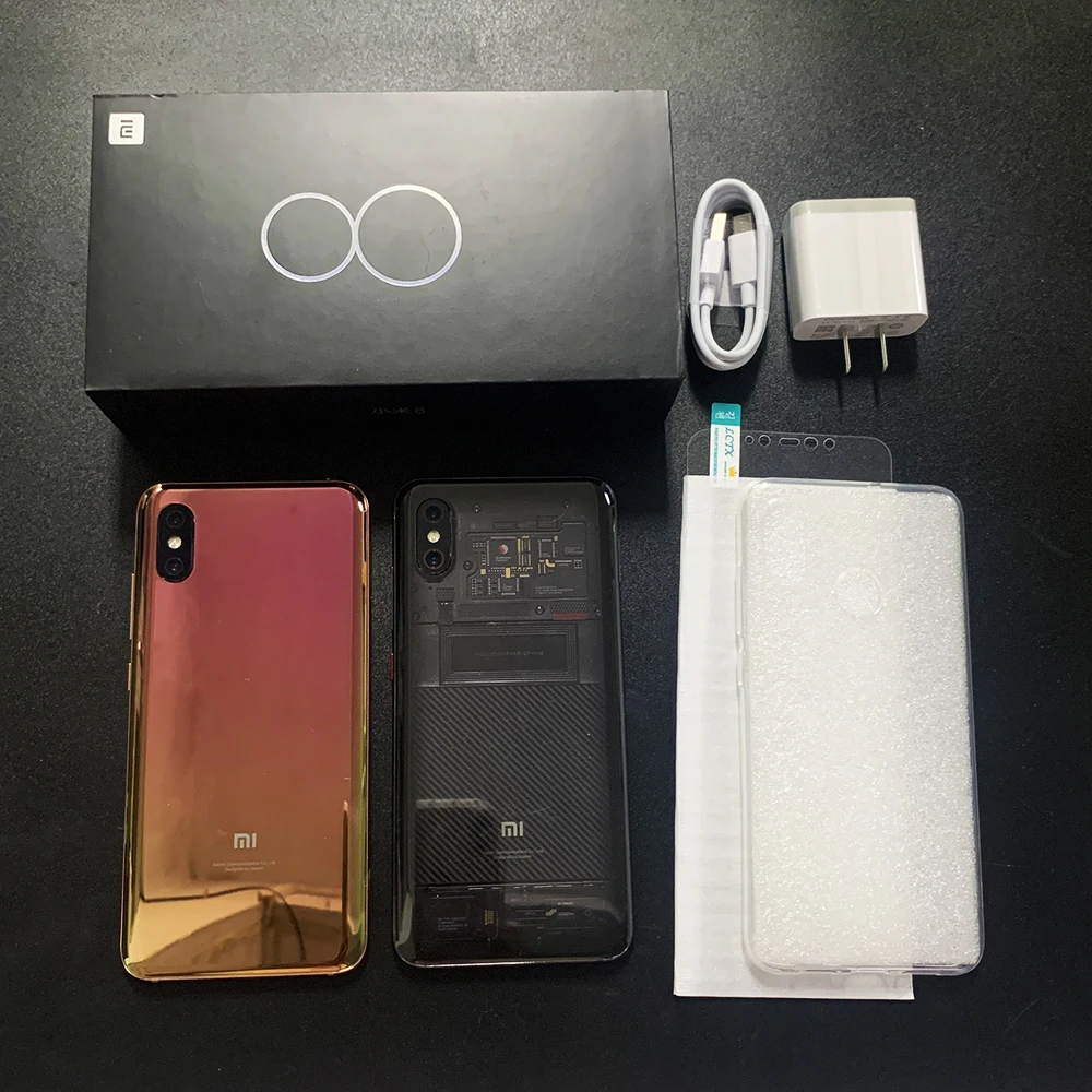 Xiaomi 8 Explorer Edition Smartphone,  MI 8 PRO Cellphone Snapdragon 845 Android Cellphone Fingerprint NFC 3000 mAh