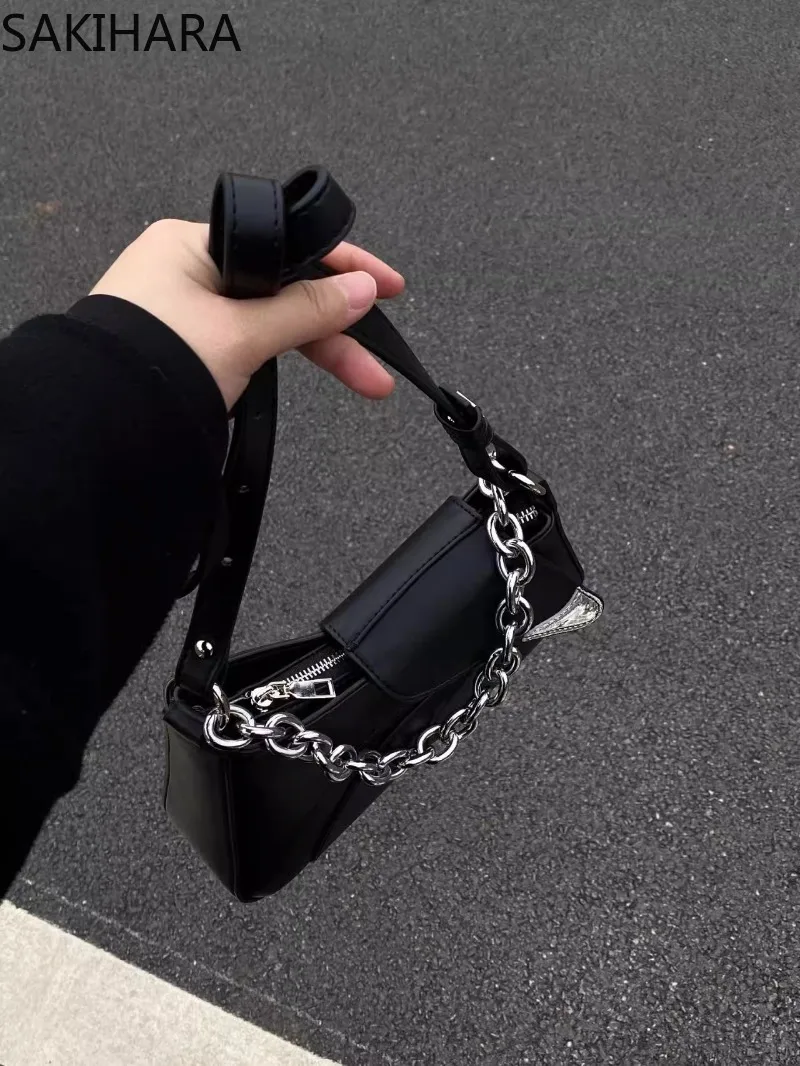 Темпераментные сумки через плечо для женщин дизайнерские модные Универсальные