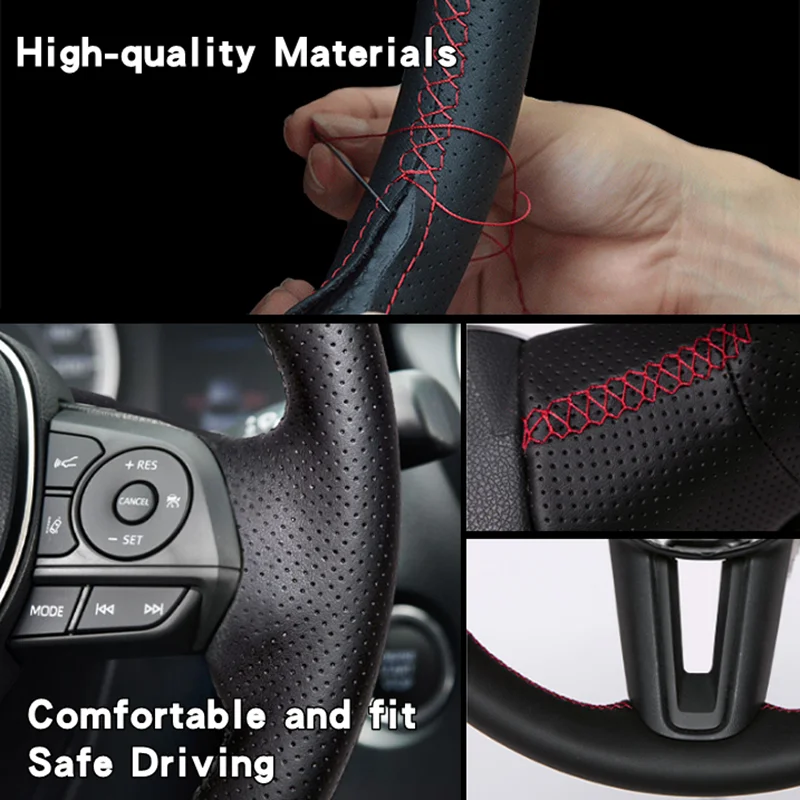 Фото Оплетка на руль автомобиля 100%, подходит для Mitsubishi Lancer Evolution EVO X 10 2008 2009 2010 2011 2012 2013 2014 2015 №3