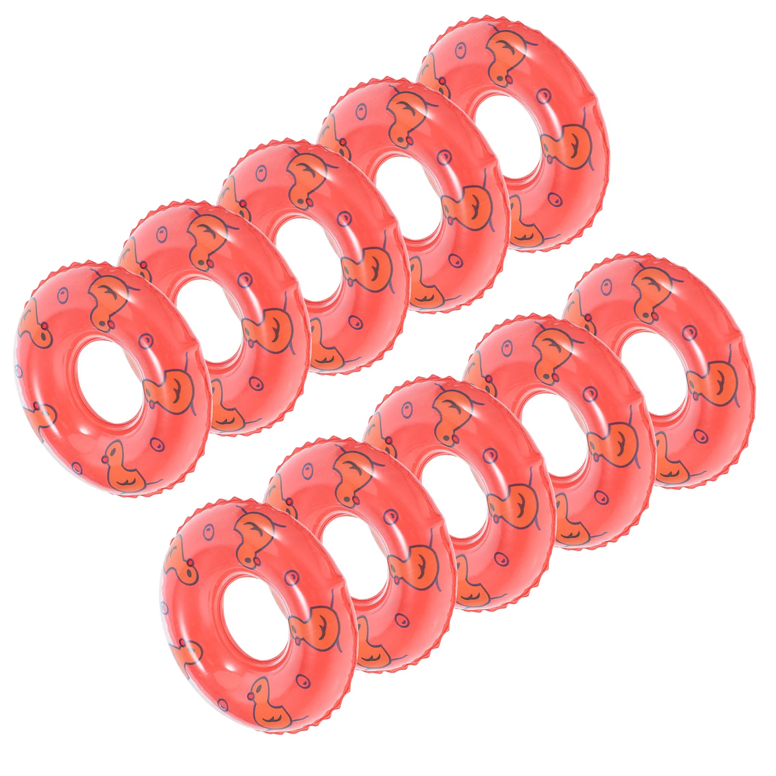 10 шт. украшение для вечеринки миниатюрное кольцо плавания модель декоративные