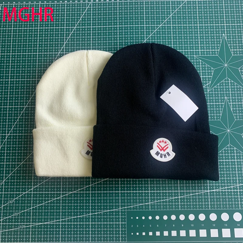 

2023MGHR Warm Plush Knitted Wool Hat For Autumn And Winter Children Korean Version Japanese Versatile Pullover Hat Cold Hat