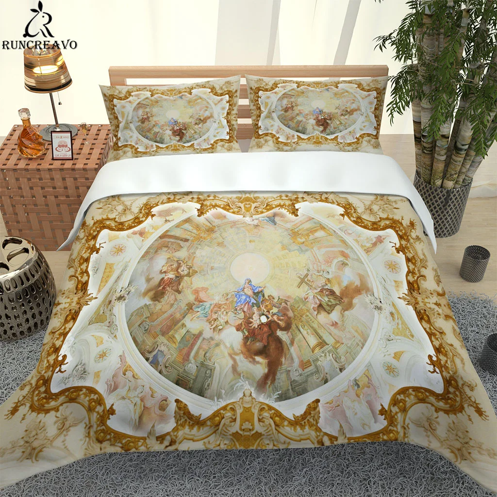 

Luxury Twin Full Queen King Size Queen Single King Size Europe Angel Bedding Set 3d Printed