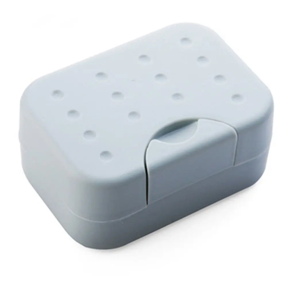 

travel soap box sealed travel waterproof seal with Lid portable soap Case Holder Container plastic box with sponge Bathroom Use