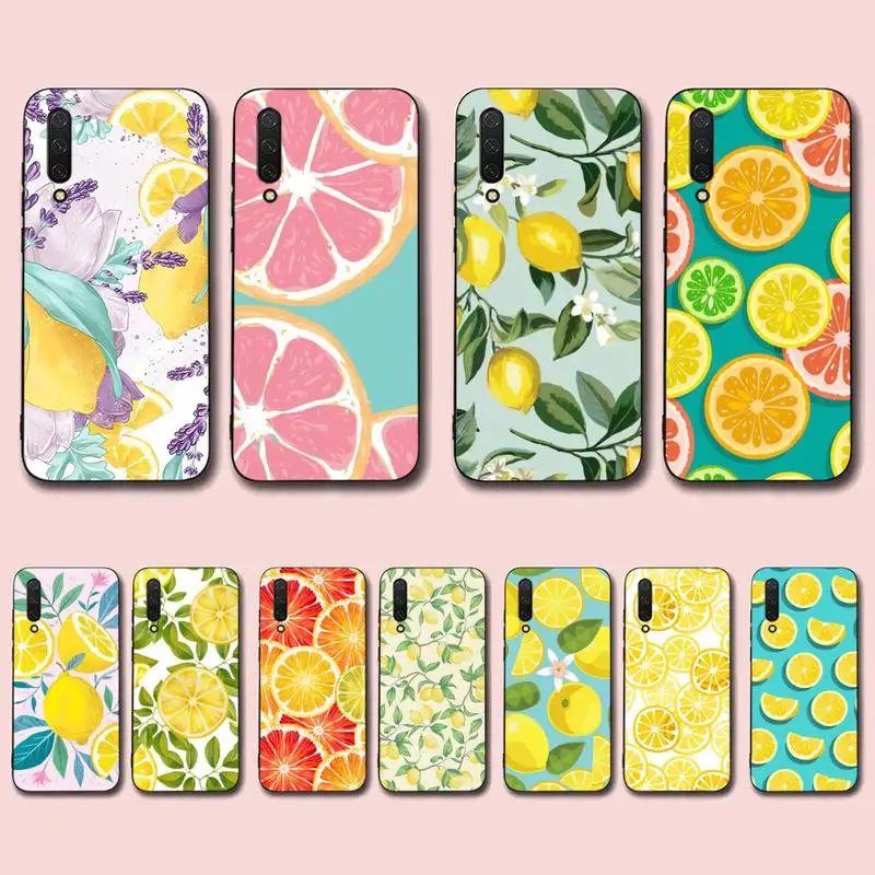 

fruit lemon Phone Case for Xiaomi mi 5 6 8 9 10 lite pro SE Mix 2s 3 F1 Max2 3