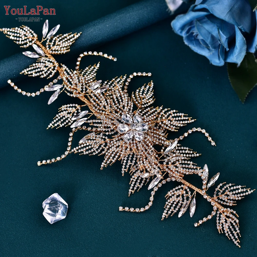 Leaves Wedding Head Piece Woman Headband For Party Bridal Headpiece Bride Wedding Hair Accessories Hp380