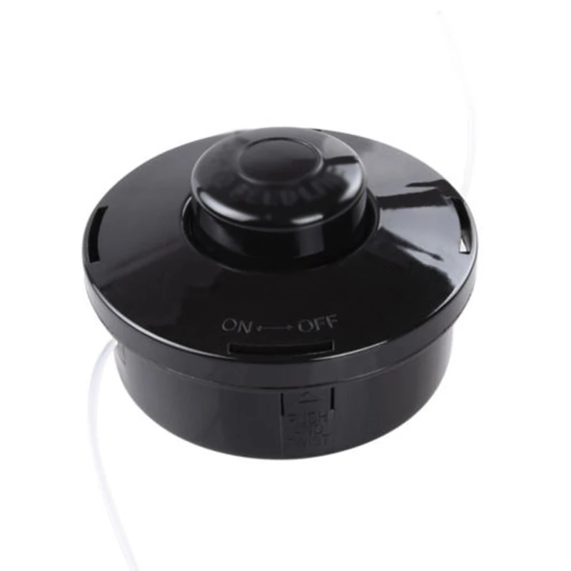 

1* Petrol Strimmer Trimmer Head Bump Feed Line Spool Brush Cutter Grass Black