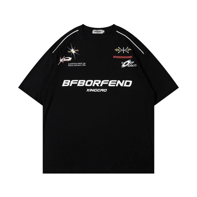 

Мужская футболка с коротким рукавом, в американском стиле