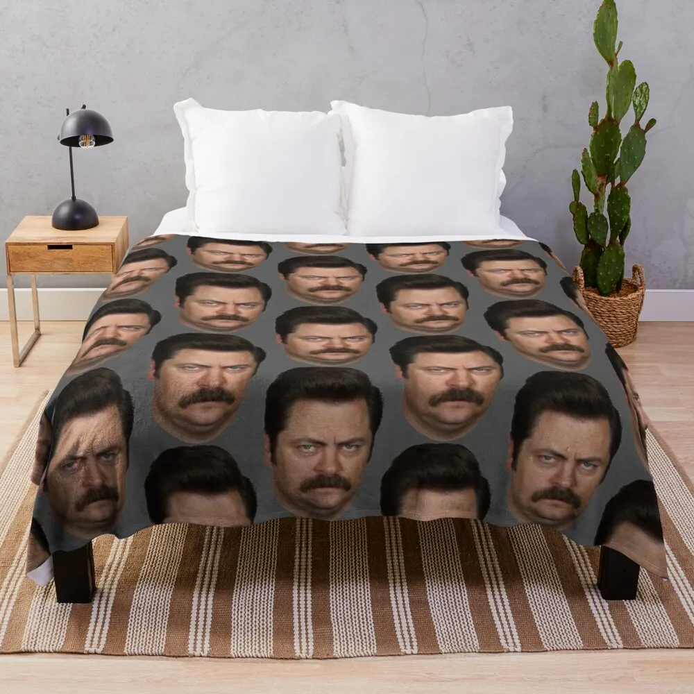 

Ron Swanson, одеяло для декоративного дивана, удобное одеяло для приема