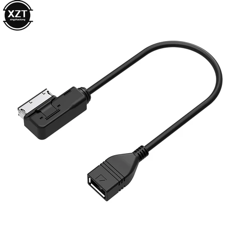 Универсальный USB AUX кабель Музыкальный MDI MMI AMI к USB Женский интерфейс Аудио AUX Адаптер данных Провод для AUDI A3 A4 A5 A6 Q5 Для VW MK5