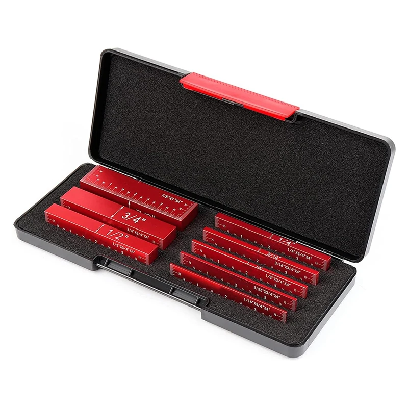 

Carpentry Gauge Block Mounting Block Altimeter Set For Router And Table Saw Accessories Woodworking Setup