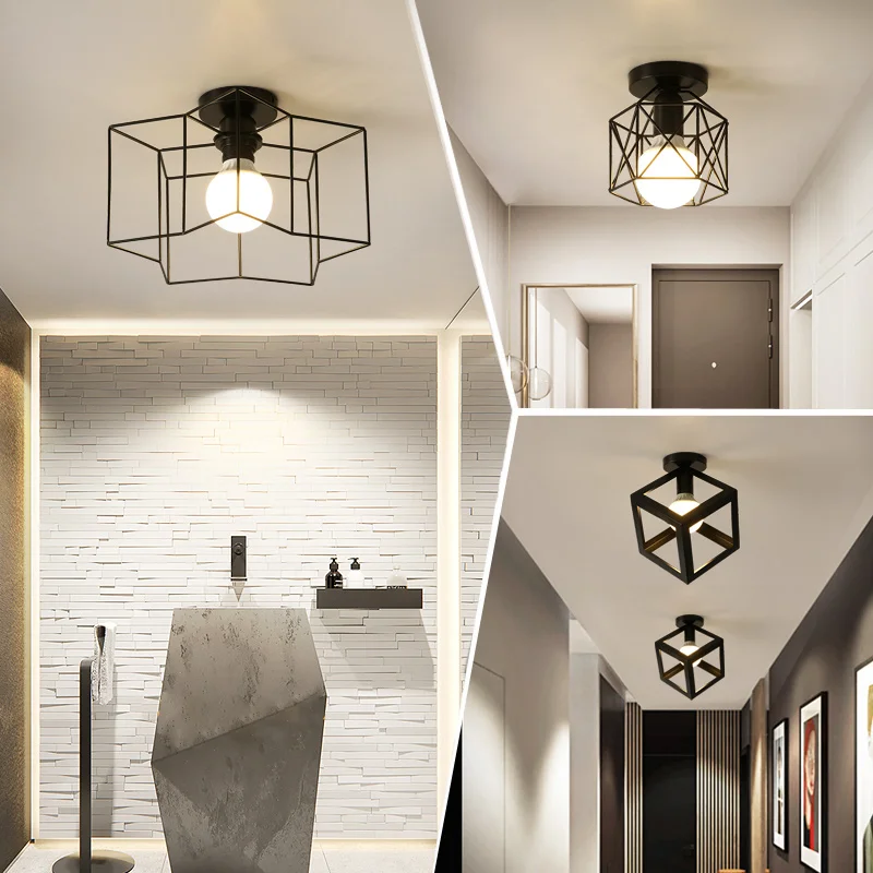

LED Modern Aisle Chandelier Lamps For Study Bedroom Corridor Loft Stairs Decorative Fixtures Indoor Lighting AC 90-260V
