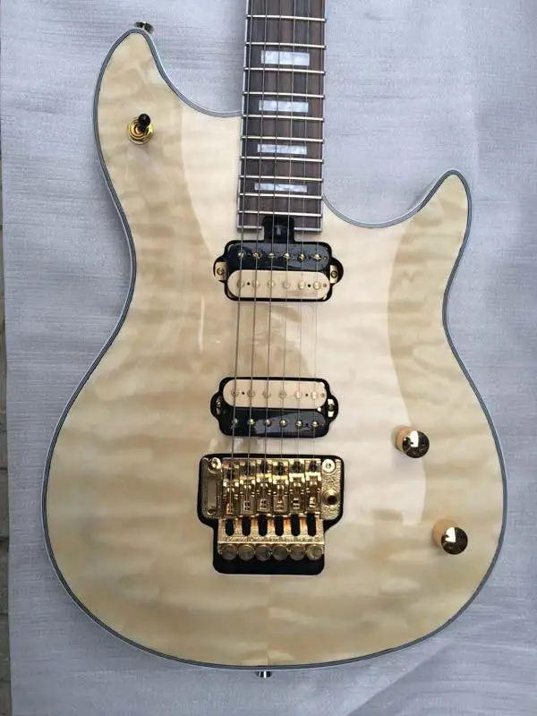 

Электрогитара под заказ 3415 Tiger stripe, гитара Tremolo Bridge gold hardware