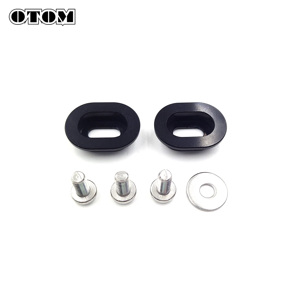 

OTOM 2 шт. шайбы для слайдера цепи мотоцикла, алюминиевая шайба для обработки с ЧПУ для HONDA CRF150R CRF250R CRF250X CRF450X CR125 CRM250
