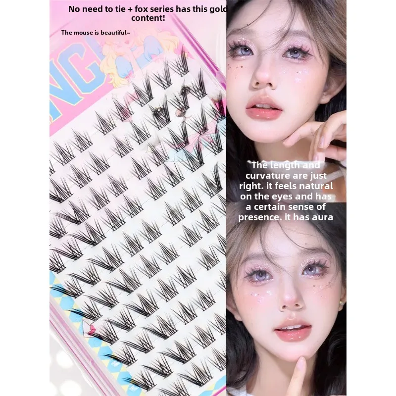 Dream Deer без клея девятихвостый кролик натуральный косой летающий лиса накладные