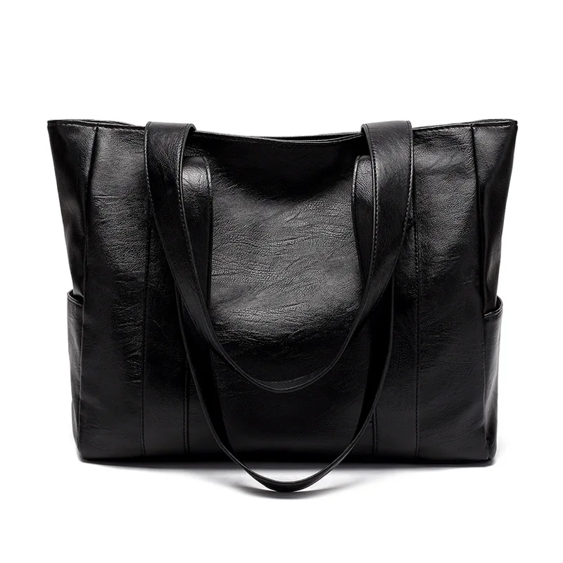 2023 Women's Bag Large Capacity Bag Fashion All-match Handbag Shoulder Diagonal Bag Simple Atmosphere Mother Bag