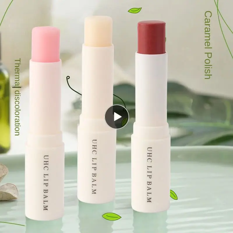 

Temperature Change Lipstick New Hydrating Moisturizing Lip Balm Long-lasting Tinted Lipstick Anti-crack Cosmetic