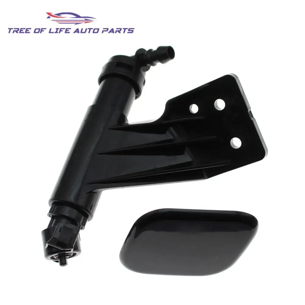 

Насадка омывателя передней фары для KIA Sorento 2013 2014, насос распылителя + крышка OEM #98671-2P500 98672-2P500