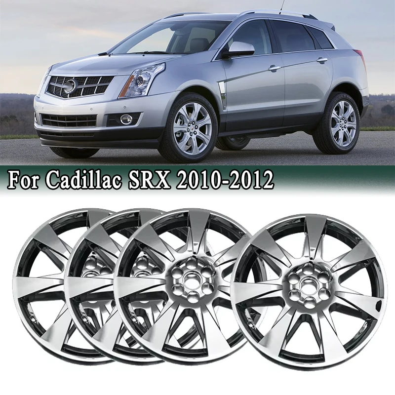 

4 шт., 20-дюймовые колпаки для ступиц для Cadillac SRX 2010-2012, колпаки для ступиц, крышка обода автомобиля, аксессуары для отделки внешних шин