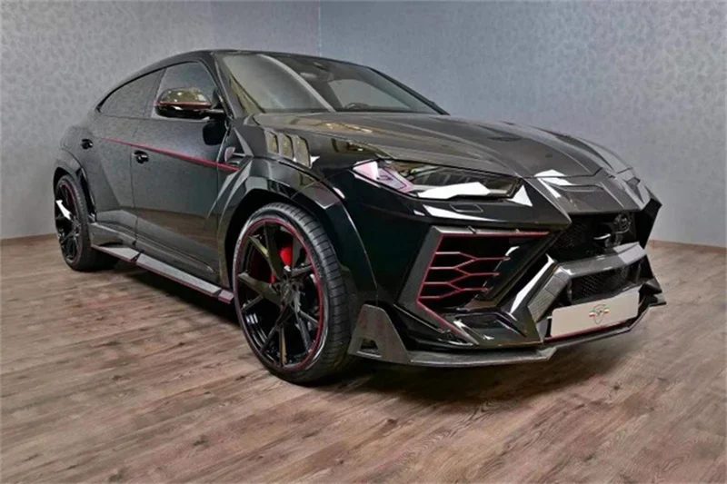 Передние и задние бамперы из стекловолокна углеродного волокна M-стиль боковые