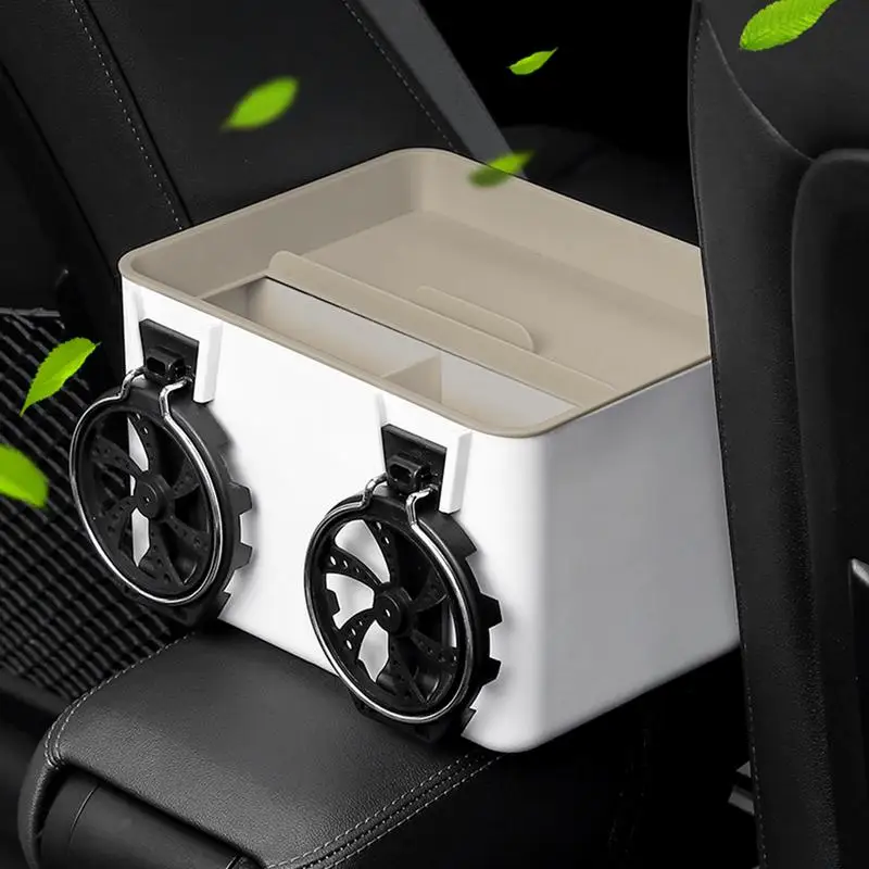 

Car Armrest Storage Box Holder Automobile Multi-function Car Storage Box Armrest Organizers For Phone Tissue Cup Drink Holder