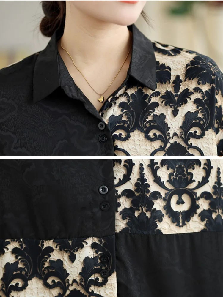 Комплект из 2 предметов для женщин блузка с коротким рукавом и цветочной вышивкой