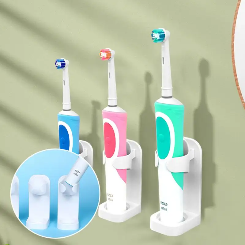 household electric toothbrush holder stand rack wall mounted toothbrush holder space saving bathroom organizer accessories free global shipping