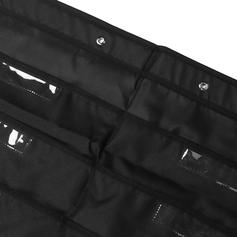 2X 20 Карманный подвесной органайзер для файлов на дверь с биркой именем черные