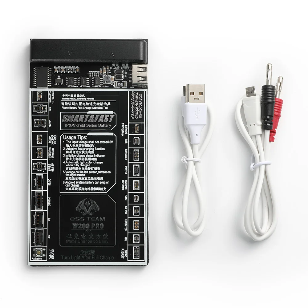 

Батарея OSS W209 Pro V7 для быстрой зарядки IPhone 4-X 11 12 13 13 13 Pro 13 Pro Max Android