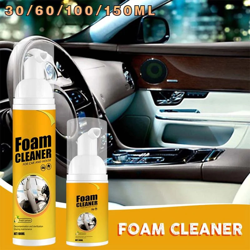 

NEW Multi-purpose Foam Cleaner Spray Car Home Interior Cleaner Foam Spray Anti-Aging Protection Car Accessorie Leather Cleaner