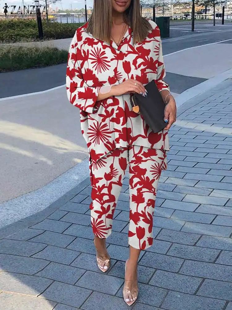 

Брюки ZANZEA женские с V-образным вырезом и коротким рукавом