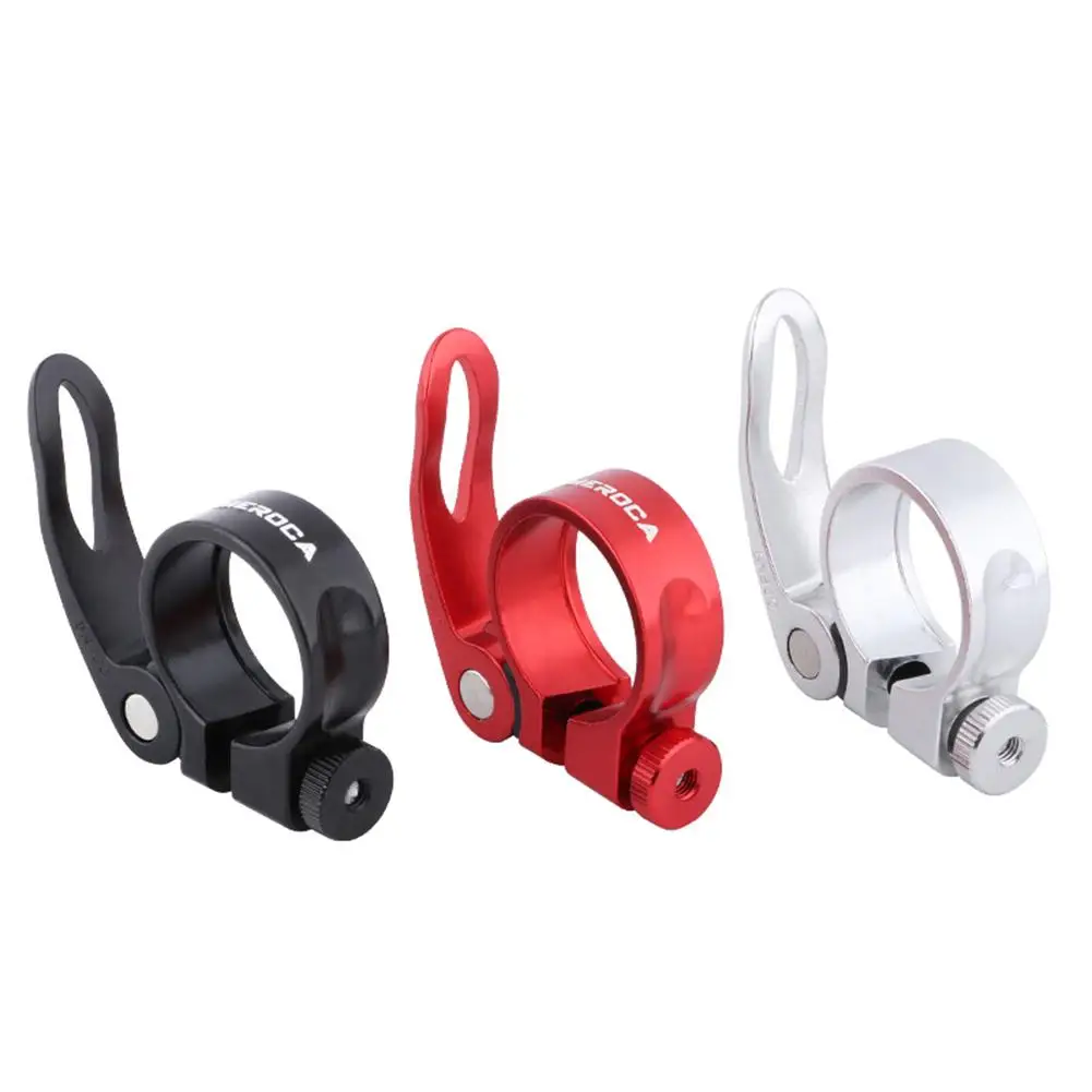 

Зажимы для подседельного штыря велосипеда, быстросъемный зажим из алюминиевого сплава, аксессуары для горного и дорожного велосипеда, зажи...