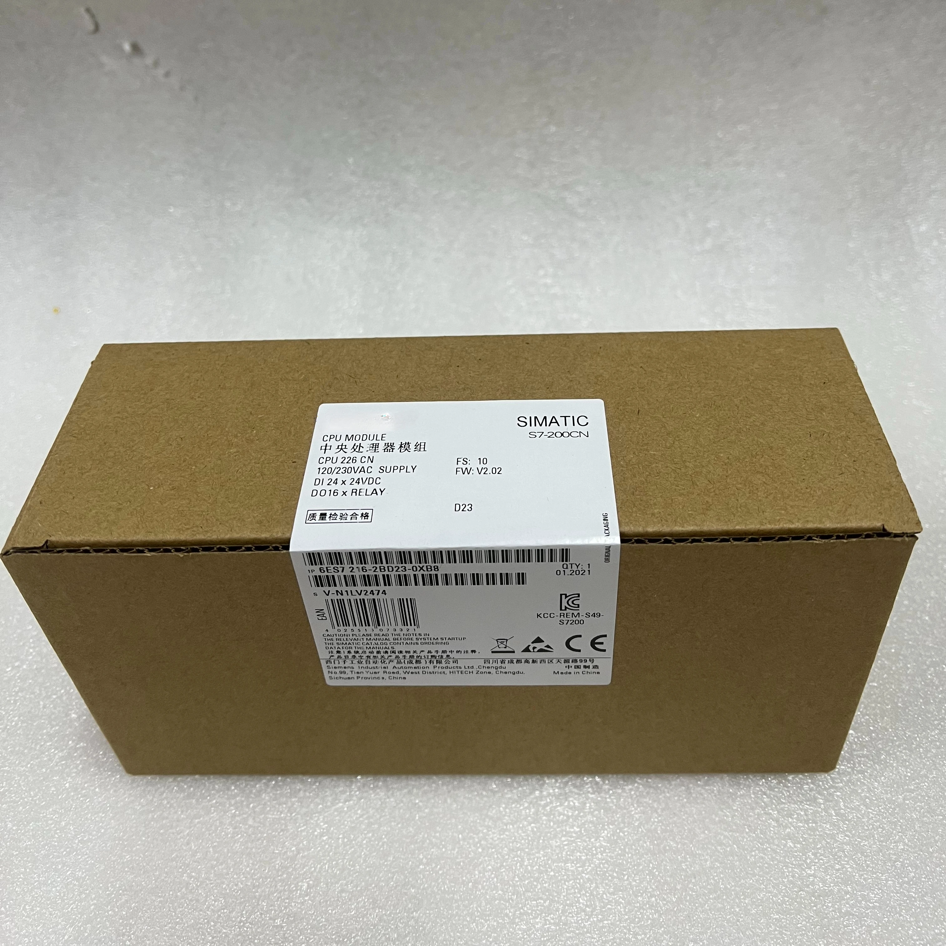 

New and Original PLC for 6ES7216-2BD23-0XB8