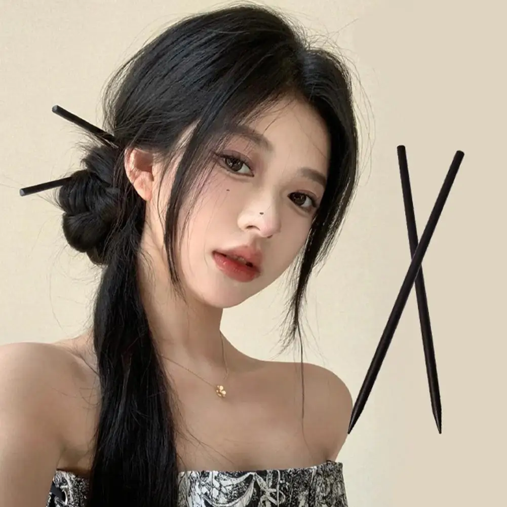 Новые высококачественные традиционные шпильки для волос черная шпилька