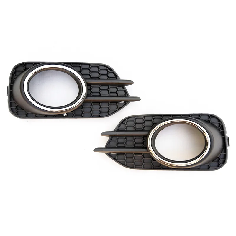 

Front Bumper Fog Lamp Grille Fog Light Cover for - 2012-2018 5N0853666J 5N0853666G9B9