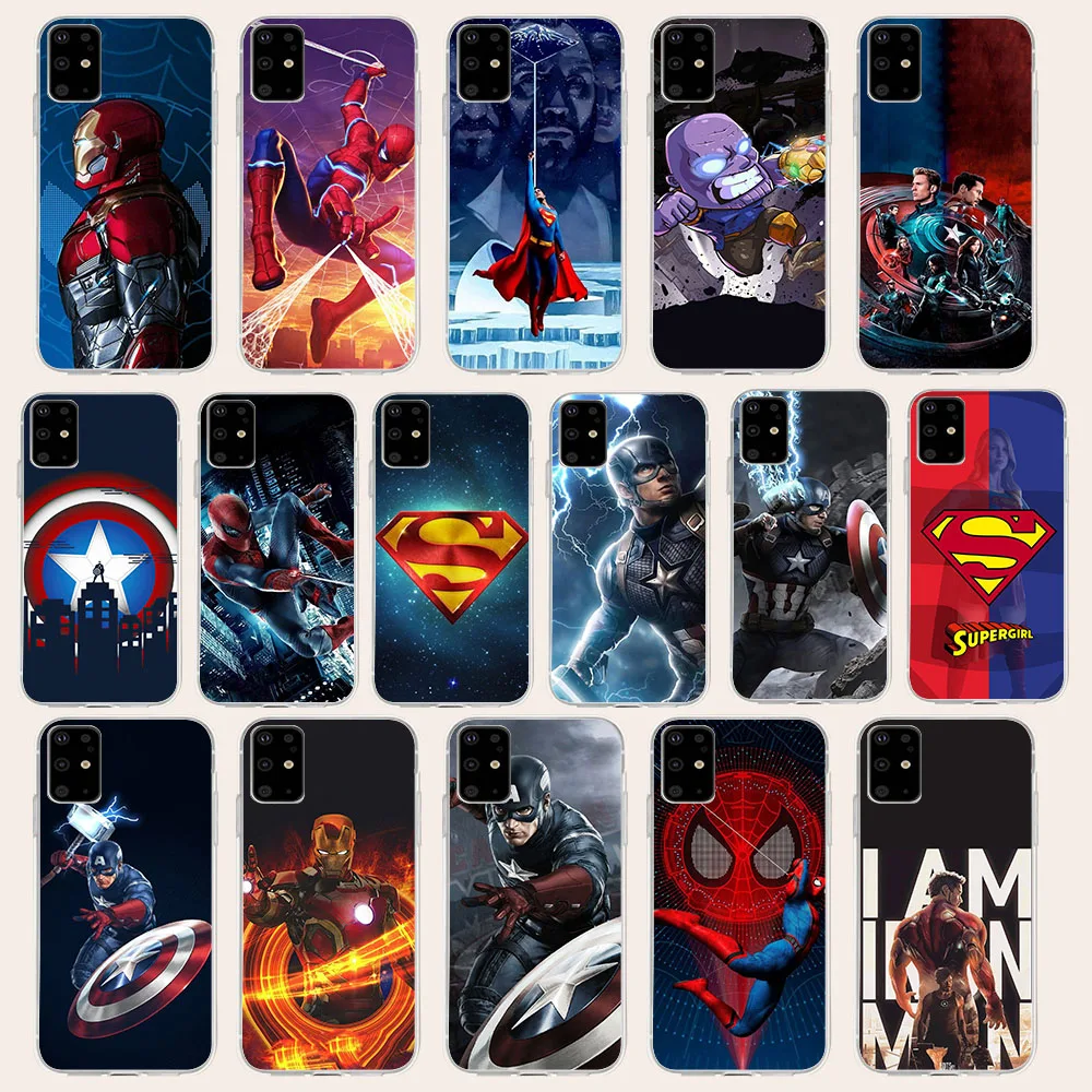 AK-5 The Avengers Silicone чехол для Tecno Pova POP 2 3 4 5 5P Neo Spark 6 8 8P 8C GO LTE AIR Pro