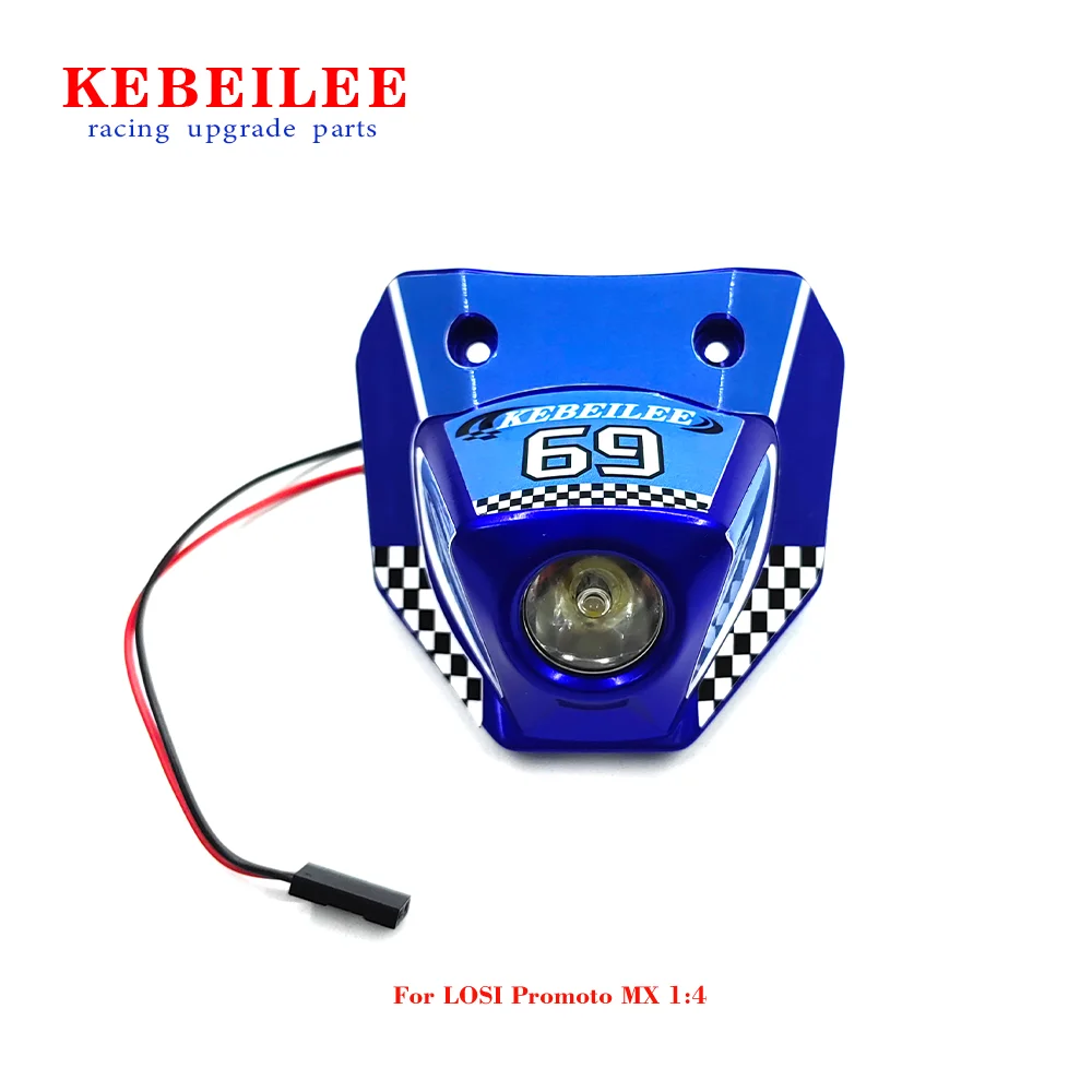 Обновление фар KEBEILEE Redesign для мотоцикла LOSI Promoto-MX 1:4