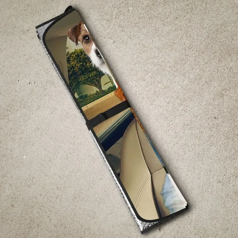 Автомобильный солнцезащитный козырек Jack Russell Terrier автомобильный декор от солнца