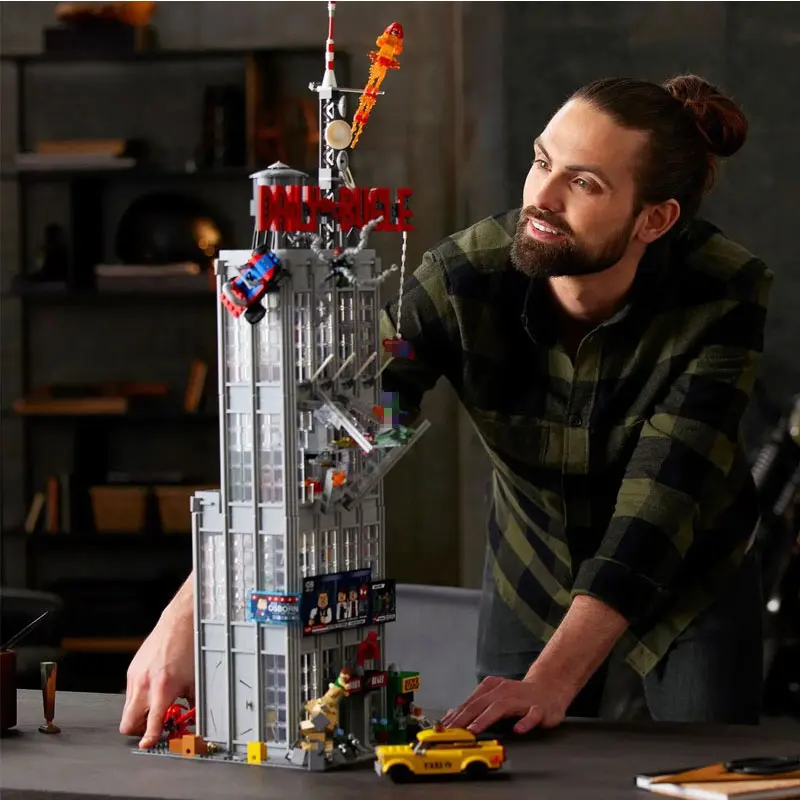 

Movie Series Clarion Daily Architectural 78008 Assembly Decoration Model Building Blocks 3772PCS Brick Toys Kids Gift Set 76178