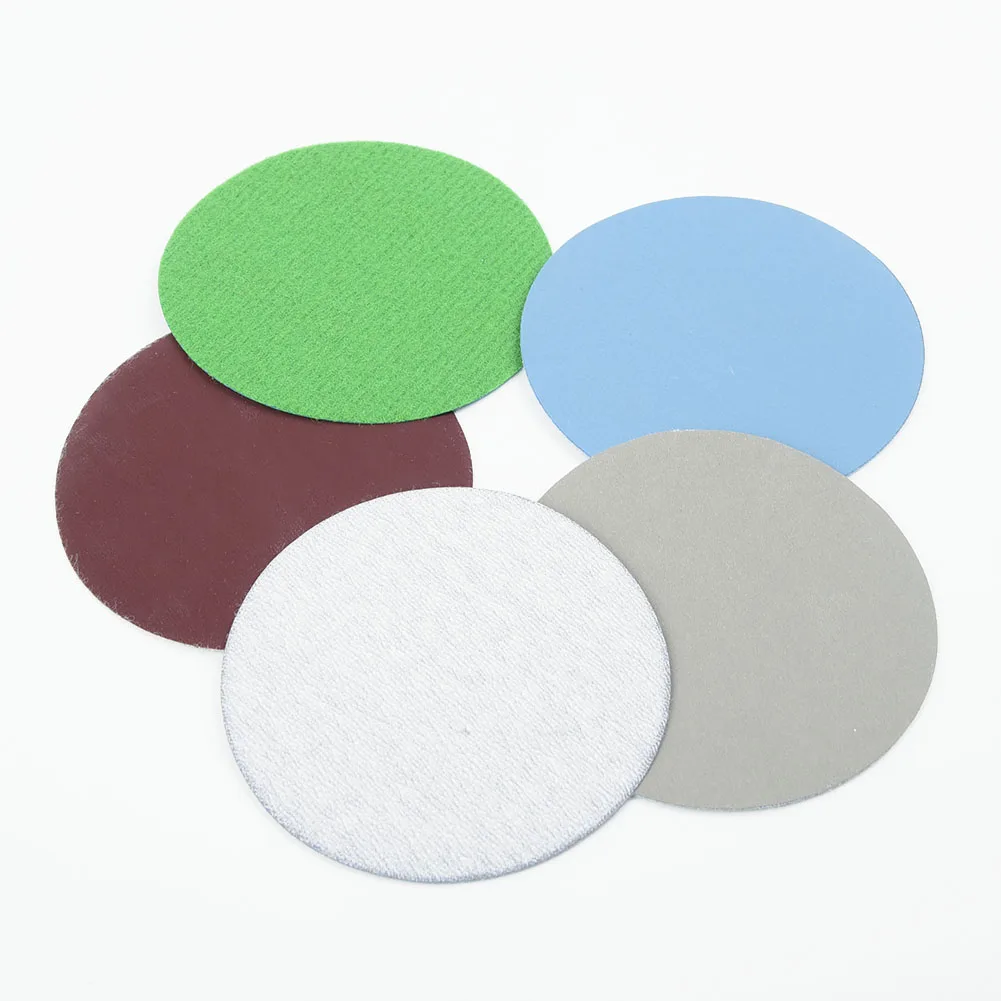 

25pcs 3 Inch 75mm Sandpaper 800 1500 2000 2500 3000 Grit Hook and Loop Sanding Grinder Discs Polish Sand Paper