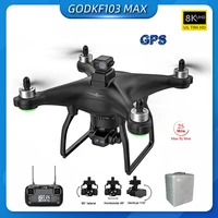 2022 new kf103 obstacle avoidance drone profesional fpv 8k hd camera 3 axis gimbal anti shake photography brushless rc aircraft